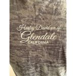 Harley Davidson Gray Tank Top Rhinestone Embellished Sleeveless Graphic Tee Size L Photo 3