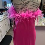 Elegant Pink Prom Dress Size 10 Photo 4