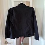 ANINE BING  Size Small Color Black  Army Jacket Black Pockets Zip Photo 4