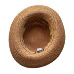 Scala  Raffia Rolled Brim Sun Hat Women’s One Size Natural Beach Vacation Photo 4