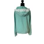 PINK - Victoria's Secret Victoria's Secret PINK Mint Green Half Zip Hoodie Coquette Sporty Women Sz M Photo 4
