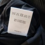 Retrofête Retrofete Angela Dress Black Silk Size XXS Long Sleeve Sheer NWT V Neck Photo 12