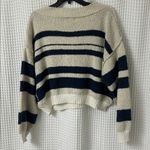 Urban Outfitters  Notched V Neck Striped Sweater Photo 7
