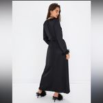 For Love & Lemons  satin nwt floral fringe robe boho spring formal dress designer Photo 3