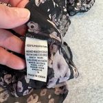 Cecico Vintage Y2K  Sheer Babydoll Top Womens S Black Pink Whimsigoth Romantic Photo 9