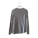 Madewell  Crewneck Gray Cotton Viscose Long Sleeves Cozy Sweater SZ XS Photo 7