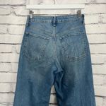 Old Navy  O.G. Loose High Rise Distressed Blue Jeans Women’s 2 Raw Denim Casual Photo 8