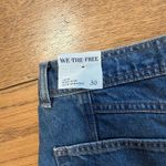 We The Free  Xena Slim Straight Women Jeans SZ 30 Curve Ball Rigid Denim Grunge Photo 2