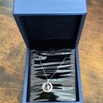 I Love You Charm Necklace Silver Photo 7