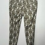 Anthropologie Cartonnier Charlie Ankle Brocade Pattern Pants Photo 3