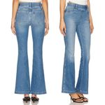 Spanx NWT Flare Jeans Size Large Tall Stonewashed Blue Pull-On Stretch Denim NEW Photo 1