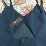 Lulus Maxi Dress Medium Infinite Glory Mermaid Long Strap Teal Green Blue Photo 6