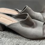 Topshop gray block heel sandals Photo 3