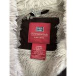 Faded Glory Vintage Y2K  Faux Shearling Suede Zip Vest Sherpa Lined Size Medium Photo 7