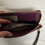 Michael Kors Plum Quilted Wristlet/ wallet Photo 10