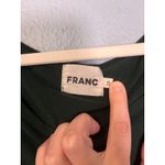 FRANC Women's Green Long Sleeve Scoop Neck Top Size 3X Organic Cotton Photo 1