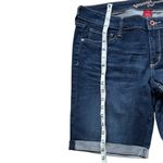 Arizona Jeans Arizona Jean Company Women's Dark Blue Denim Shorts Sz 15 Photo 2