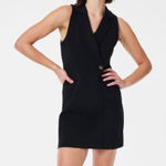 Spanx NWT  The Perfect Vest Dress in Classic Black Size Small Classic Career New Photo 0