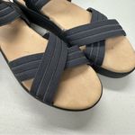 Sperry  Black Platform Stretch Womens Sandals 11 Beachy Vacation Casual Comfort Photo 3
