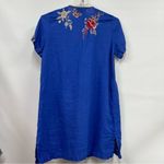 Johnny Was  women’s medium Florence Tunic Dress/top embroidery 100% linen Photo 1