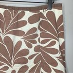 Boden Brown and Cream Colored Skirt Size 8 Long Photo 3