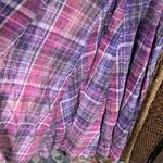 NWT Aratta 100% Cotton Duster Cardigan with Embroidered Cuffs and Attached Belt Blue Size L Photo 8