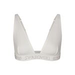 SKIMS /SWAROVSKI Cotton Rib Plunge Bralette Photo 10