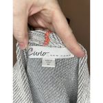 CURIO KNIT GREY ZIP UP HOODIE CARDIGAN‎ ORANGE PIPING MEDIUM Size undefined Photo 4