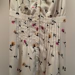 Madewell  Daylily Pintuck Dress in Sweet Blossoms, Matilda White Wash. Size 0 Photo 2