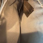 Stone Mountain USA LLC Gray Wristlet Clutch Bag with Gold Logo Detail Photo 8