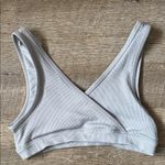 Alo Yoga Gray Sports Bra Size Large Photo 0