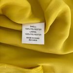Lovers + Friends Revolve  Karen One Shoulder Yellow Satin Bow Mini Dress Medium Photo 9