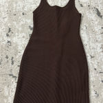 Babaton  Sculpt Knit Squareneck Mini Dress Size Medium Photo 0