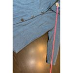 Mill Valley Clothing Company Swing Sail Shirt Womens Small Linen Blend Lagenlook Blue Photo 11