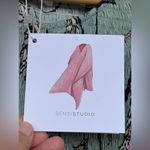 SENSISTUDIO ELASTICIZED BODICE MAXI DRESS XL Green Photo 7