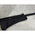 Lululemon womens leggings 4 black crop overlay capri side scrunch EUC Photo 7