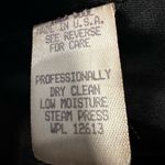 Larry Levine Vintage 80s/90s  Petite Sz:6P Black Wool Long Peacoat Jacket Coat. Photo 11