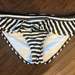 Kenneth Cole  Reaction Flirty Striped Swim Bottom. Blk & W  XL. EUC Photo 0