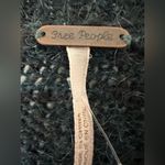 Free People  Green Sweater Karina Faux Wrap Pullover NWOT Photo 5