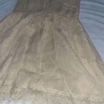 Madison Marcus S Small  Silk Blush Lace Dress Photo 2