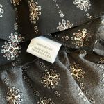 MISA Los Angeles Printed Smocked Sleeve Peplum Top Photo 6