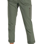 Vuori  Ripstop DuraTerra Pant Women S Army Green Outdoor Hiking Travel Light EUC Photo 0