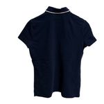 Tommy Hilfiger colorblock polo shirt navy red white women's medium Photo 6