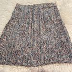 August Silk  Skirt 100% silk size 14/44 waist 30” so beautiful length 22” Photo 9