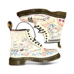 Dr. Martens OOAK 2020 Artist Dispencer 1460’s Leather Lace-Up Boot M 9 W 10 NEW Photo 1