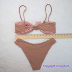 New! Set! Free People x Kya Penelope Stella bikini, size S Tan Photo 10