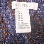 Forever 21 Purple & Orange Boho Geometric Patterned Strapless Mini Dress Size Medium Photo 6