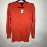 Ashley Stewart NWT Coral Cardigan Sz 10-12 Button Front Photo 4