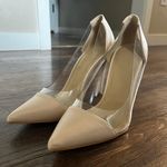 ASOS Tan & Clear Heels Photo 0