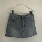 Denim Skirt Blue Photo 0
